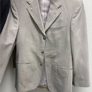 Custom “Specially Made For” Light Gray Suit Jacket